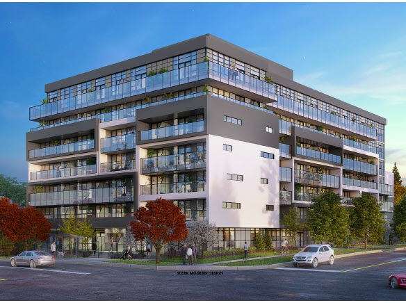 Four Sixteen Whitby Condos Exterior View