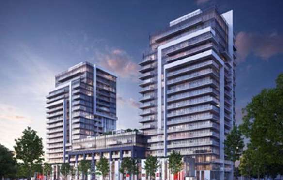 Fairview GO Condos Exterior Rendering
