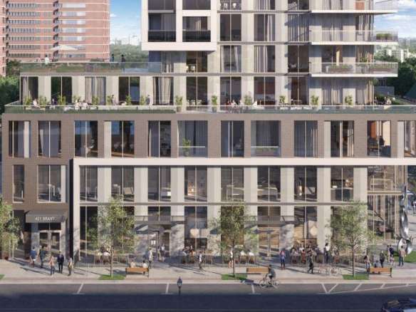 Gallery Condos and Lofts Exterior Rendering