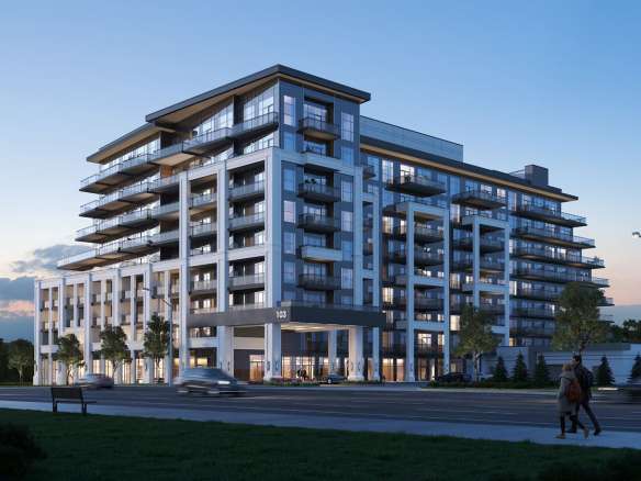 The Butler Condos Exterior Rendering