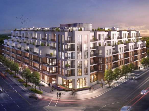 Bronte Lakeside Condos Exterior Rendering