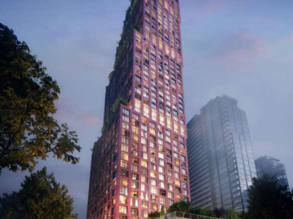 CG Tower Exterior View