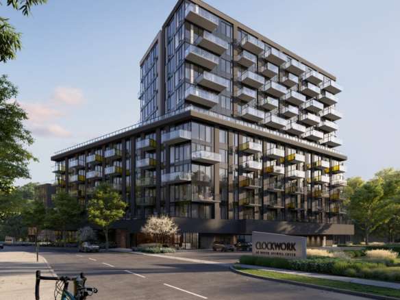 Clockwork Condos 2 Exterior Rendering