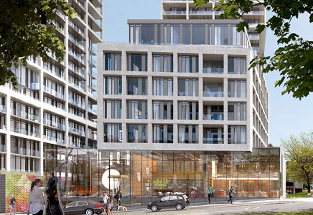 Corktown Condos Exterior View Corktown Condos Exterior View