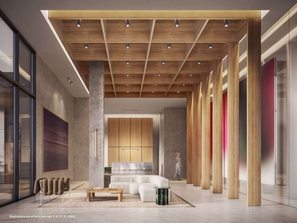 Corktown Condos Lobby