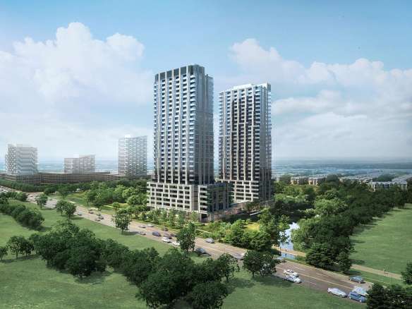Distrikt Trafalgar Condos Exterior Rendering