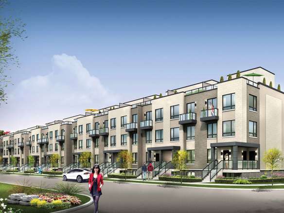 Downtown Aura Towns Exterior