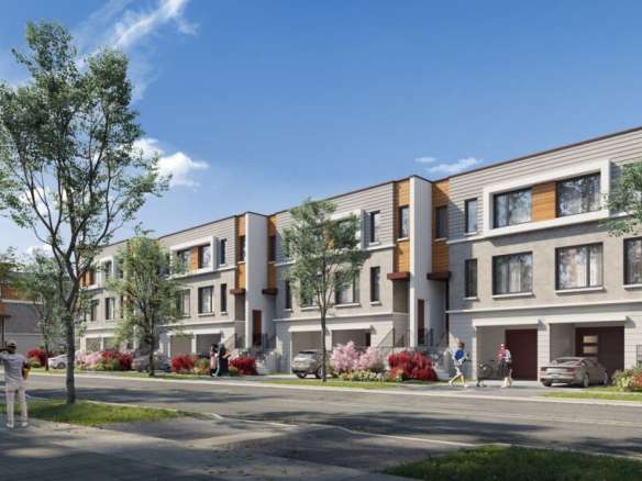 Harris Gate Towns Exterior View