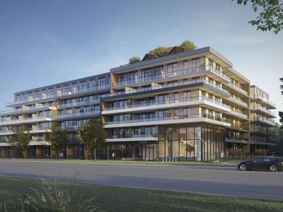 High Line Condos Exterior Rendering
