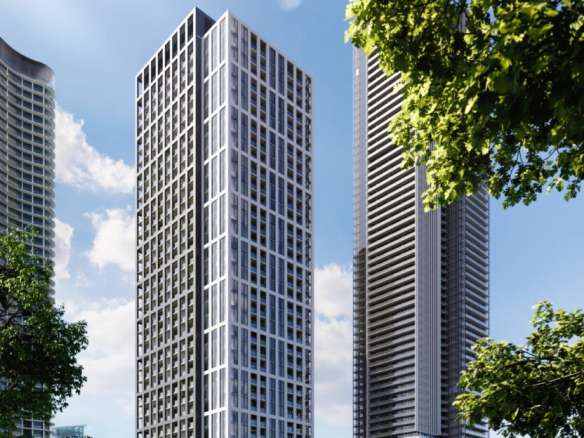 M5 Condos Exterior View