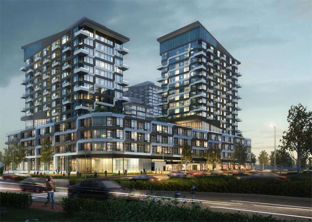 Oak & Co Condos Exterior View Oak & Co Condos Exterior Rendering