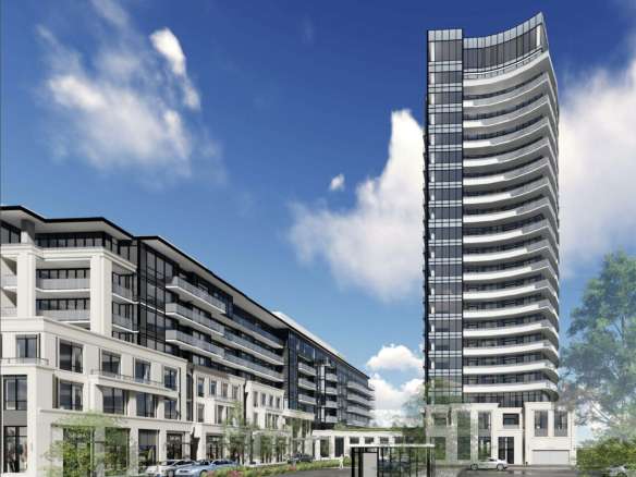 Oakville Yards Condos Exterior Rendering