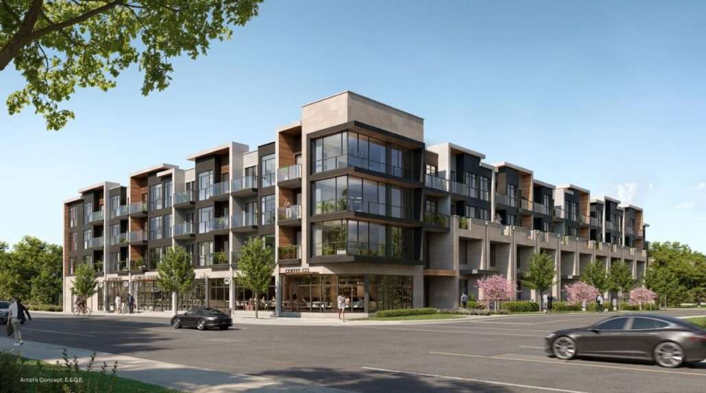 The Deane Condos Exterior View The Deane Condos Exterior Rendering