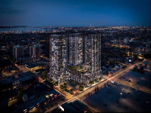 The Design District Condos Aerial View