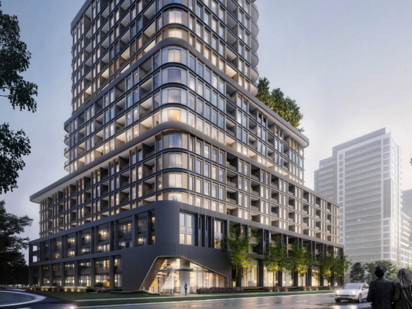 The Greenwich Condos Exterior Rendering