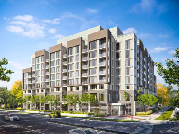 The Post Condos Exterior Rendering
