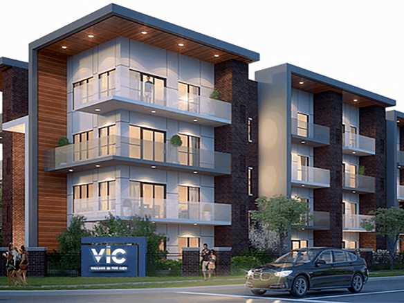The Vic Condos Exterior View