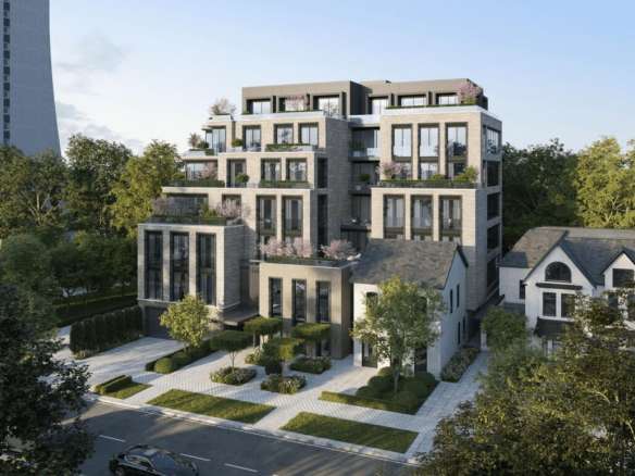 10 Prince Arthur Condos Exterior View