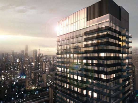 55C Condos Exterior View