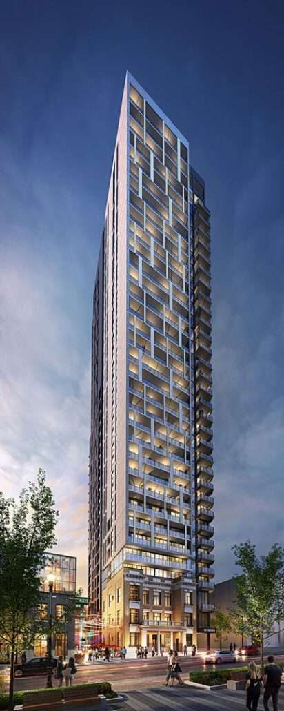 Q Condos Exterior View