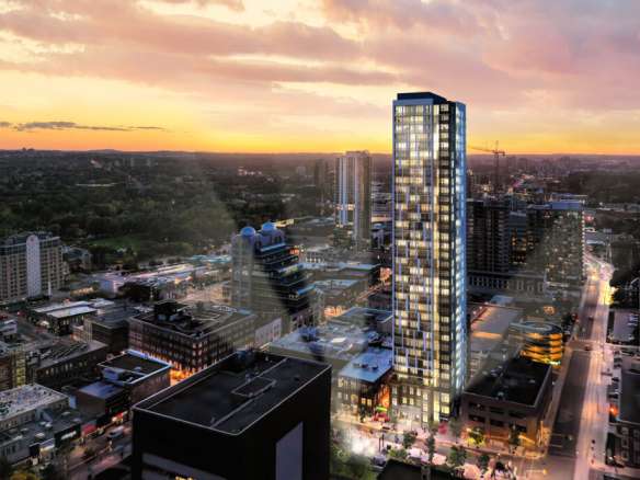 Q Condos Exterior View