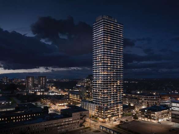 TEK Tower Kitchener Exterior Rendering