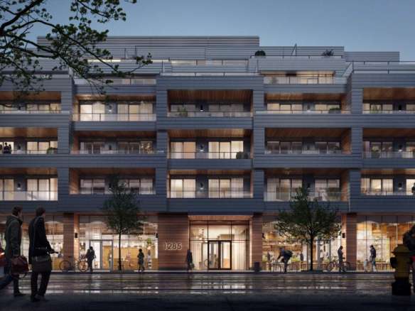 The Poet Condos Exterior View