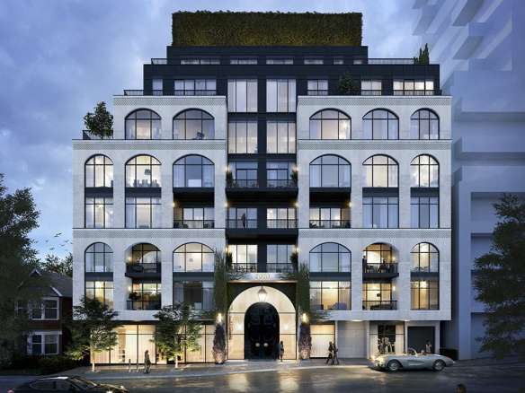 The Rhodes Condos Exterior View