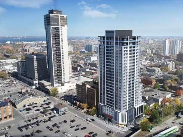101 Hunter Street East Condos Exterior View
