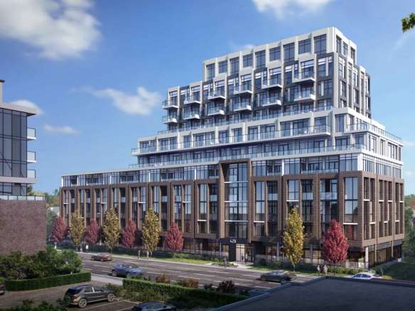 428 Main Street West Condos Exterior View