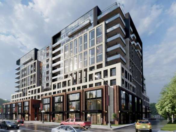 688 Brant Street Condos Front View