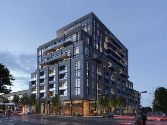908 St. Clair West Condos Exterior View