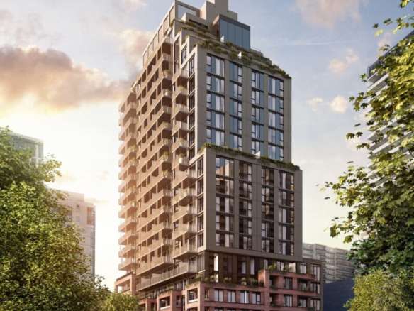 Akra Living Condos Exterior View
