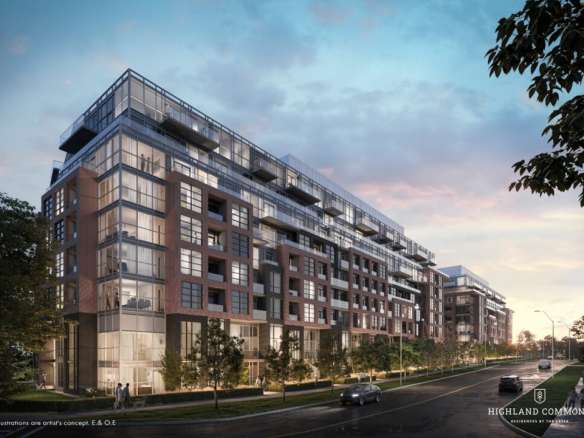 Highland Commons Condos 2 Exterior View