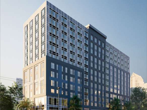 Manor on Main Condos Exterior Rendering