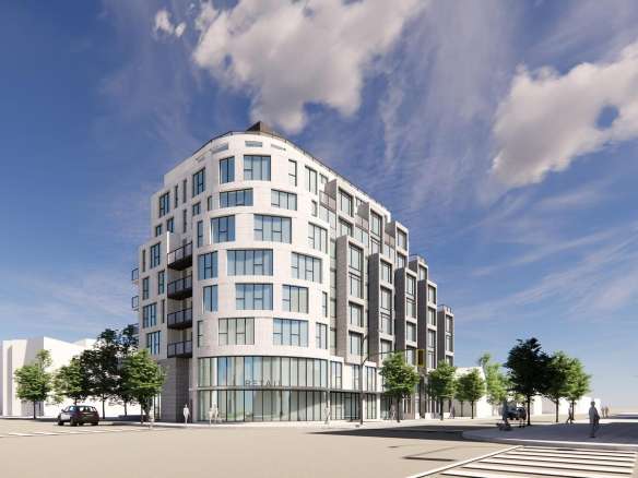 Qwest Condos Exterior View