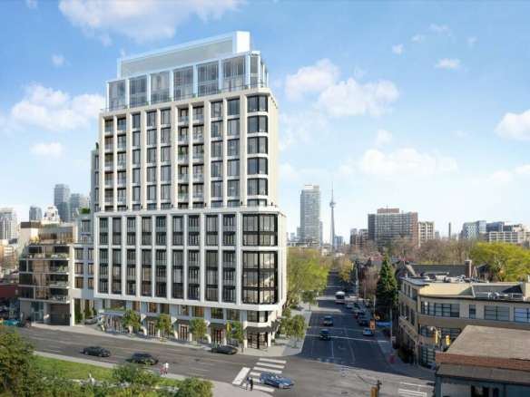The Bedford Condos Exterior View