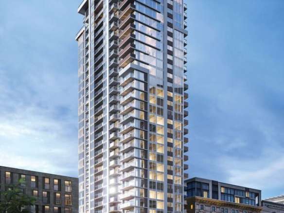The Moderne Condos Exterior Rendering