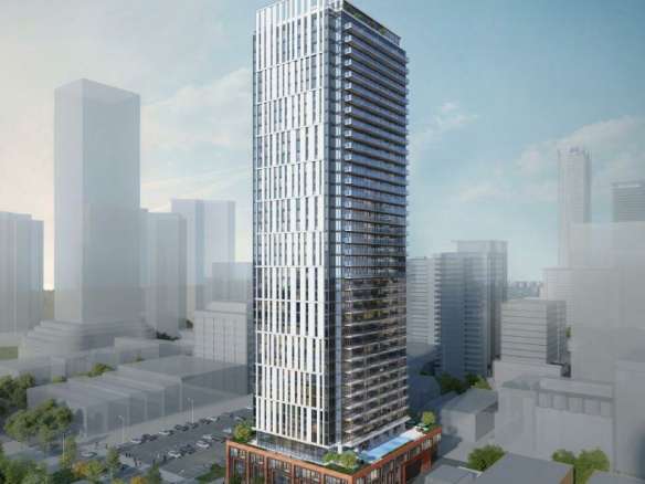 Yonge at Wellesley Station Condos Exterior View