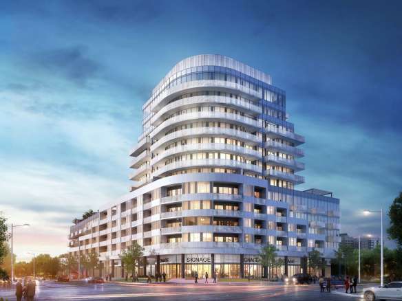 101 Victoria Street West Condos Rendering