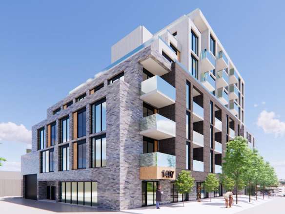 1407 Lakeshore Road East Condos Rendering