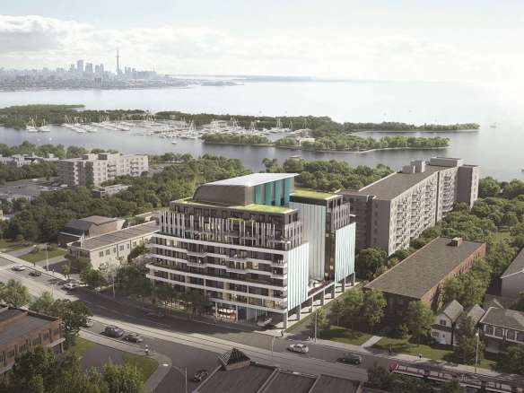 2491 Lake Shore Blvd West Condos Rendering