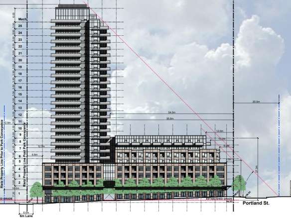 25 Audley Street Condos Rendering