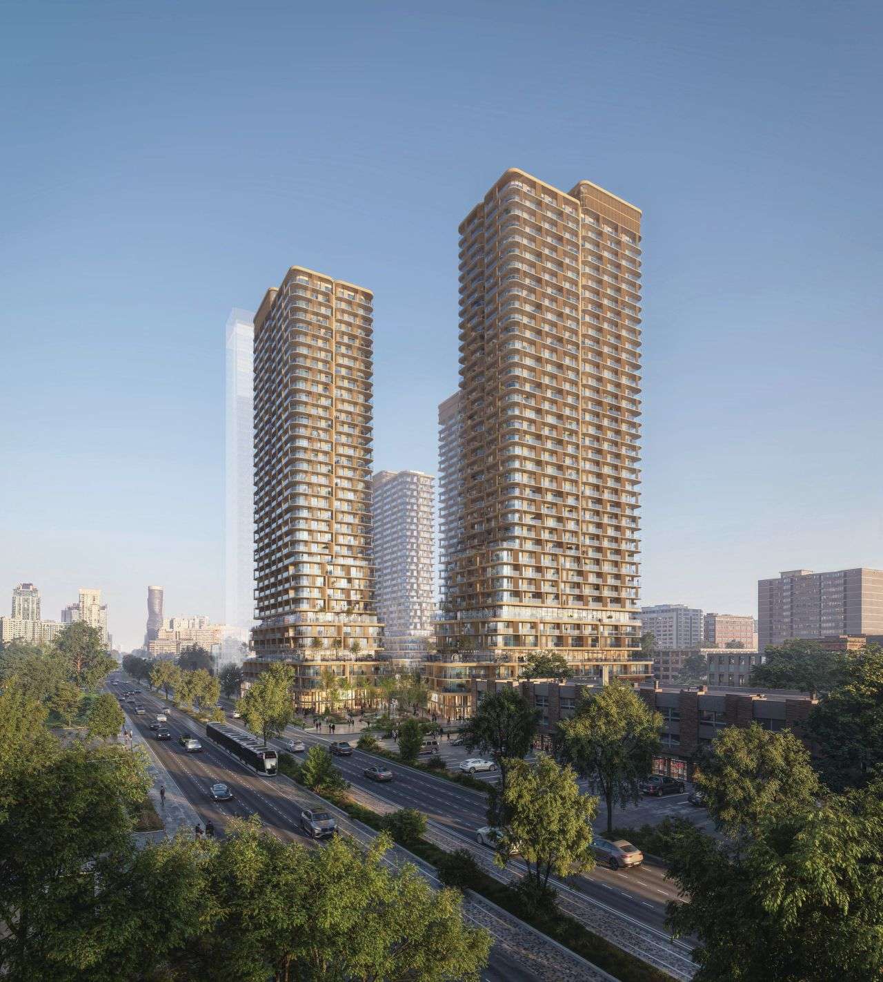 3085 Hurontario Condos Rendering 3085 Hurontario Condos Rendering