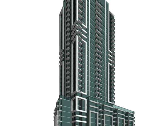 77 Anderson Avenue Condos Rendering