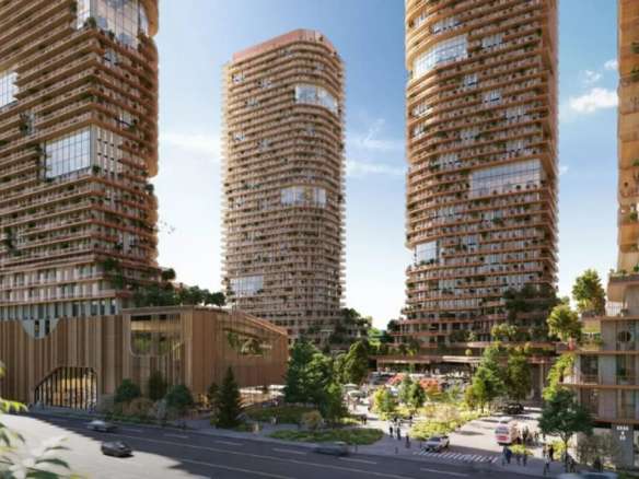 Connecting Cooksville Condos Rendering