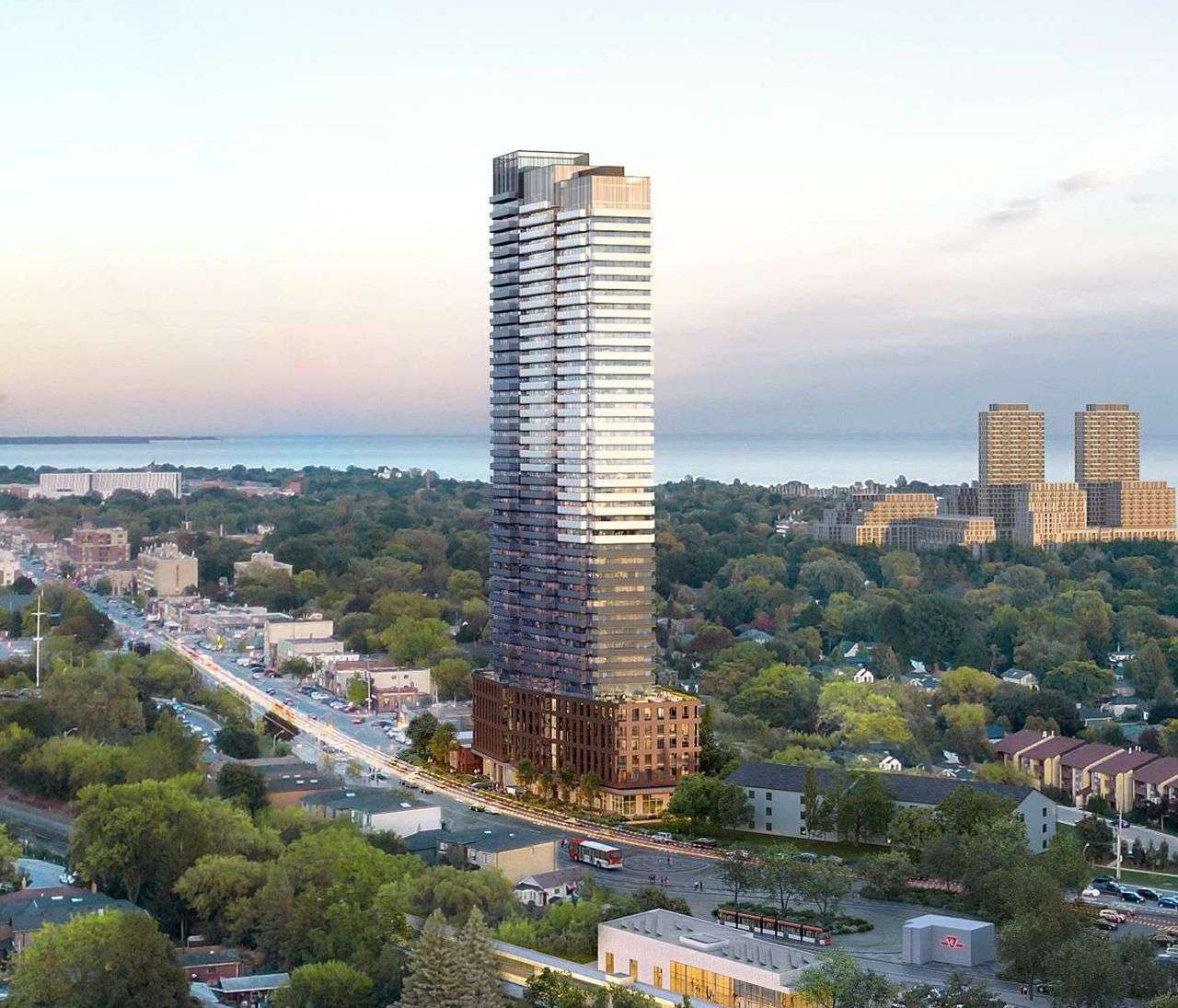 Long Branch Tower Exterior Rendering Long Branch Tower Exterior Rendering