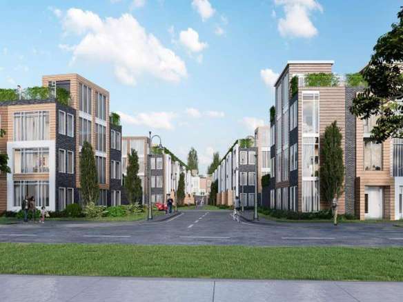 Qui Modern Towns Rendering