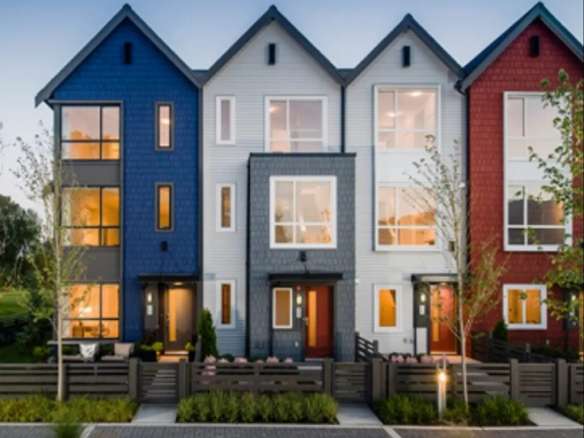 Riverside Towns on Brock Rendering