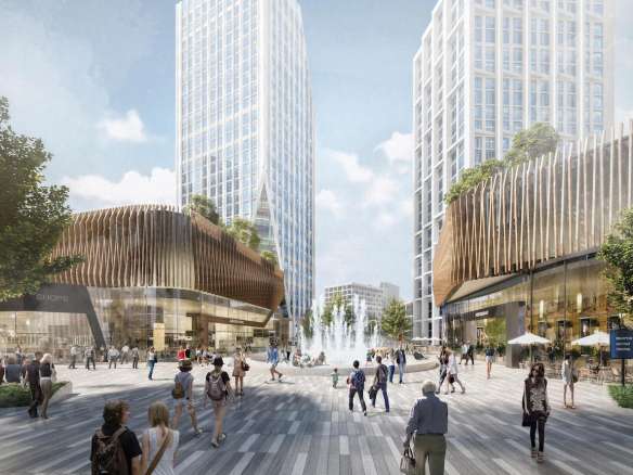 Shoppers World Condos Rendering
